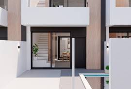 Maisons de ville nouvellement construites à San Pedro del Pinatar