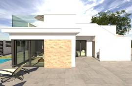 Villas nouvellement construites avec piscines privées à Los Alcázares, Costa Cálida