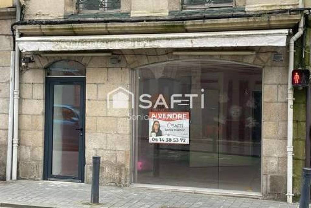 2 vitrines en plein cœur de Morlaix