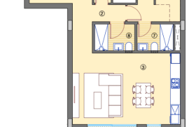 Luxury apartment in residential area