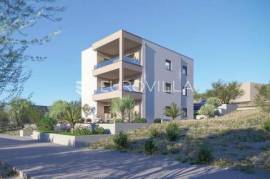 Zadar, Maslenica, two-bedroom apartment on the ground floor, NKP 88.88 m2 with sea view