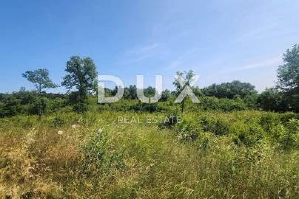 ISTRIA, BARBAN - Building land in front of a green area