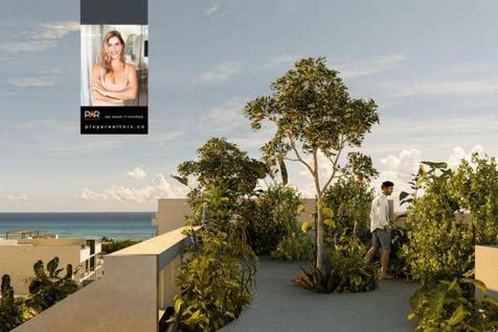Bright 1-Bedroom Apartment with Terrace and Access to the Best of Playa del Carmen