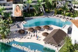 Sophisticated 3 BDR Apartment with Expansive Terrace in Puerto Aventuras