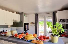 Delightful Detached House Of 132 M2 With 3 Bedrooms And Large Hangar Of 110 M2 On An Enclosed Plot Of 980 M2 In A Peaceful Setting.