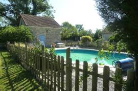 For Sale Period Country Property with Pool near Le Dorat