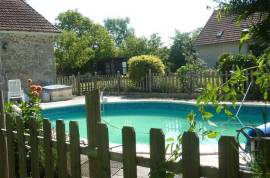 For Sale Period Country Property with Pool near Le Dorat