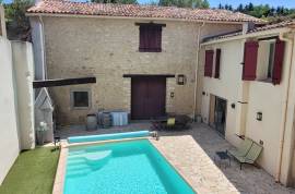 Winegrower's Property With Stone Outbuilding And Swimming Pool