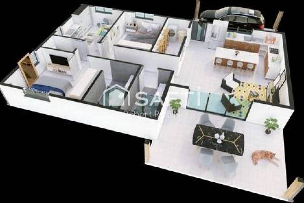 A LOUER VILLA F4 NEUVE