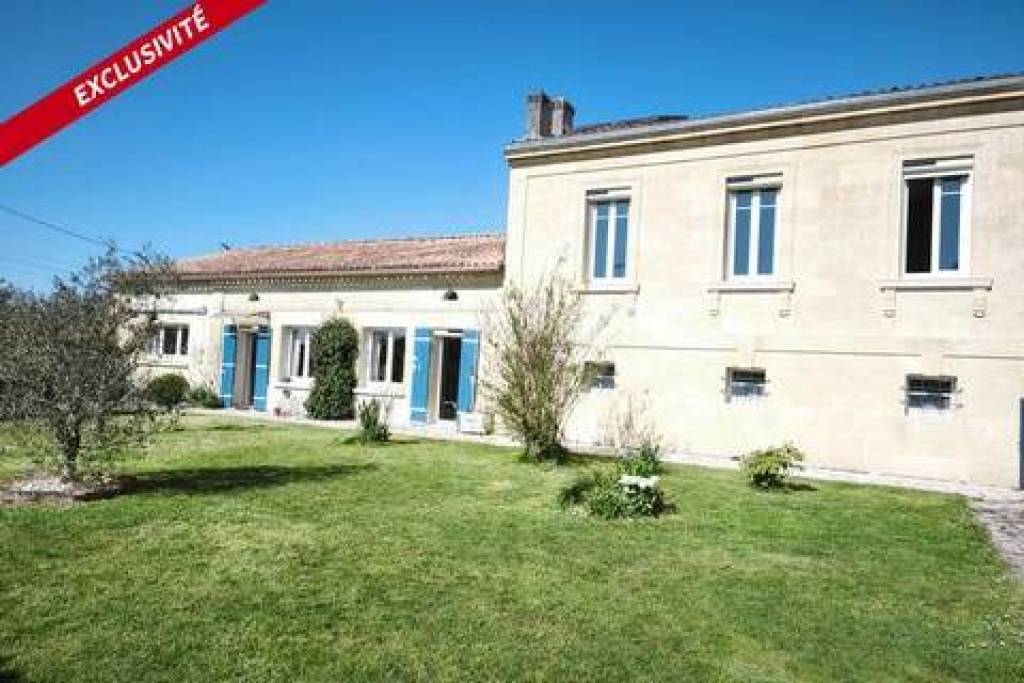 MAISON GIRONDINE EN PIERRE A PUGNAC