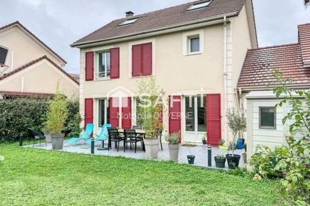 Maison 125 m2 louée actuellement - 4 chambres - terrain 310 m2 - proche tous commerces - RER C