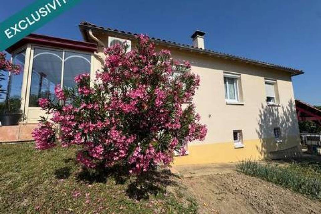 MAISON AVEC JARDIN ET VASTE GARAGE