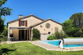 Belle Maison en Pierre - gîte et piscines - à vendre - 6 pièces - proche de VILLEREAL (47)