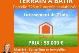 Terrain à bâtir de 528 m2