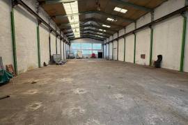 LARGE WAREHOUSE WITH OVERHEAD CRANE IN SANTURTZI, BIZKAIA