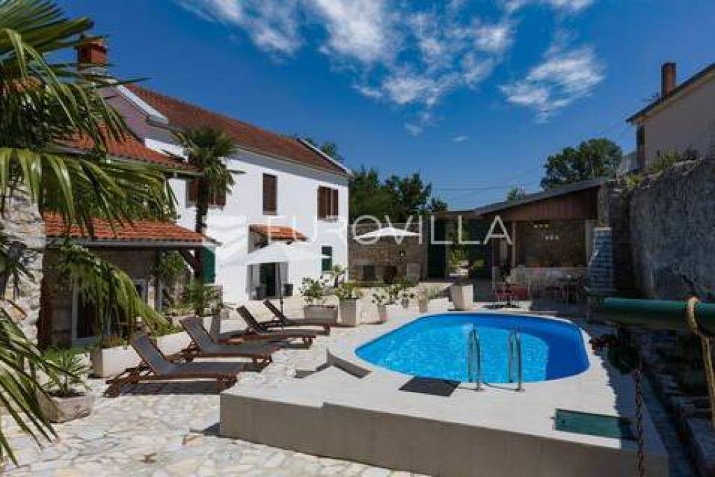 Vinodolska Općina, Tribalj, Authentic Stone Villa with Pool
