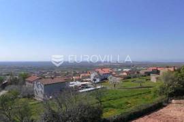 Istria, Kaštelir, building plot with sea view NKP 932 m2
