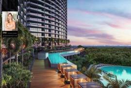 Live in a luxury residential with panoramic views and exclusive amenities in Cancun
