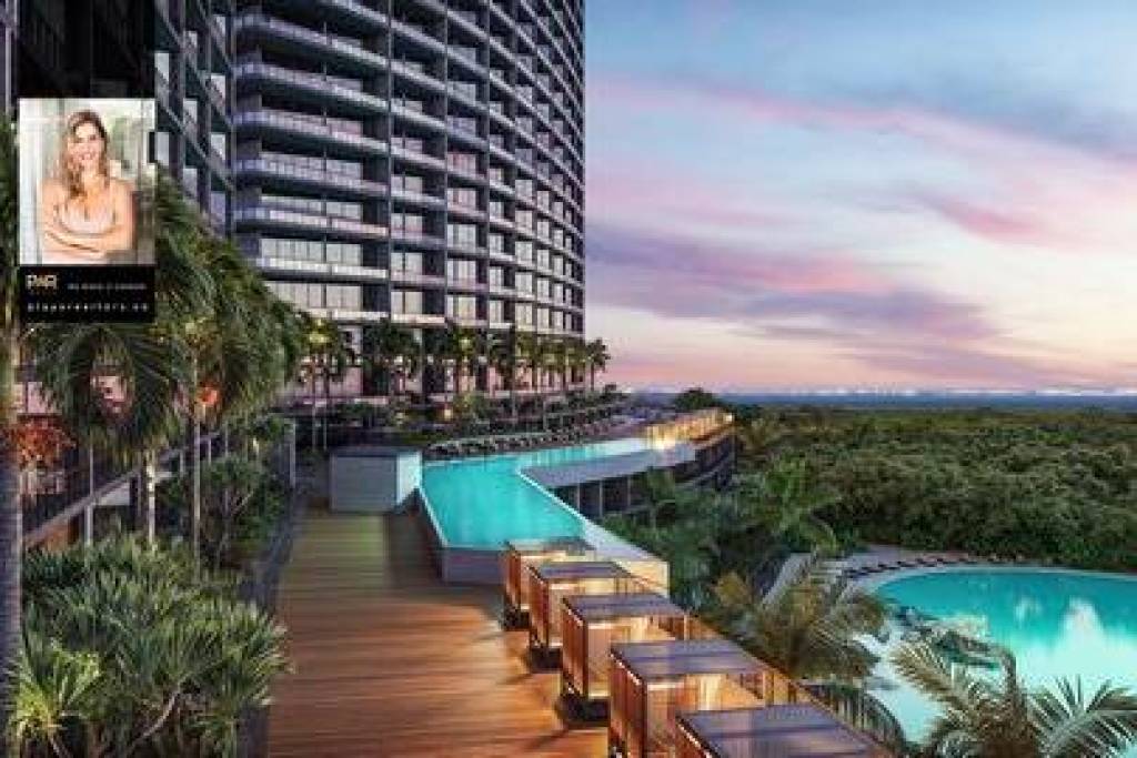 Live in a luxury residential with panoramic views and exclusive amenities in Cancun