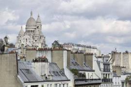 A Room with a View in Paris with View of Sacre-Coeur
