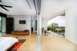 Villa Eos: Luxury 4-Bedroom Ocean View Home with Guesthouse & Pool in San Juanillo, Costa Rica