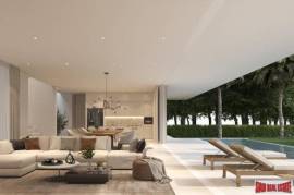 New Luxury 3 to 5 Bedroom Pool Villas for Sale Located Next to the New Cherng Talay Headstart School