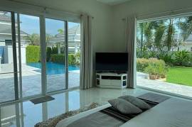 Modern Ready To Move In Pool Villa for sale in Samroiyot 800m from the Beach