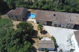 Charming Property with Two Houses, Barn, and Woodland  Near Civray