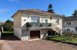 Detached House For Sale In Ruffec with Basement and Fenced Garden