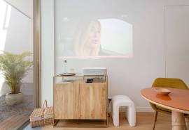 T1 apartment like a home, inserted in a luxury condominium in Graça, with swimming pools and saunas