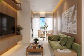New Apartment with Gourmet Balcony 450 Meters from the Waterfront | Itaguá, Ubatuba New Apartment with Gourmet Balcony 450 Meters from the Waterfront | Itaguá, Ubatuba