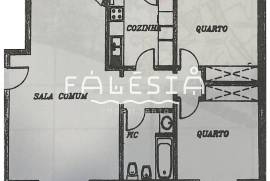 T2 AT JUST 850M FROM PRAIA DA FALÉSIA AND WITH GARAGE