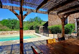 Stunning Stone Barn, Entirely Renovated To The Highest Standards, Offering 217 M2 Of Living Space With 6 Bedrooms And 4 Bathrooms On A 1520 M2 Landscapted Plot With Pool And Peaceful Setting. Rare Stunning Stone Barn, Entirely Renovated To The Highest Standards, Offering 217 M2 Of Living Space With 6 Bedrooms And 4 Bathrooms On A 1520 M2 Landscapted Plot With Pool And Peaceful Setting. Rare