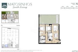 New 2 Bedroom Apartment with Balcony and 2 Parking Spaces in Matosinhos Sul