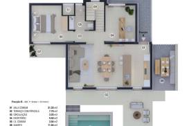 Semi-detached T2+1 villa with private pool in Pestana Silves Golfe Resort - Algarve