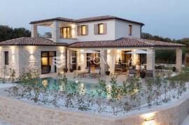 Istria, Poreč - Gedići, beautiful modern stone villa 165 m² with swimming pool