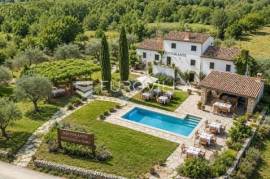 Istria, Oprtalj - Authentic Istrian Stone House with Extensive Building Land