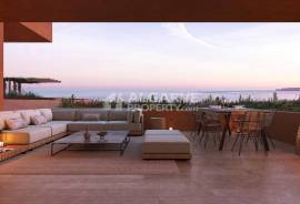 Luxury T1 Sea View and Golf Apartment in Lagos Algarve: Turnkey Living