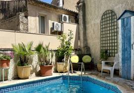 Rare Village House With 3 Bedrooms, 2 Bathrooms, Large Garage, 2 Terraces And A Heated Pool. A Must See