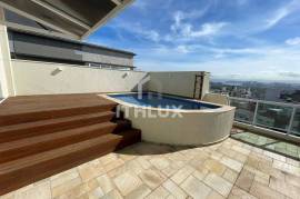 Duplex Apartment 'Closed Door' with 196m², Private Leisure and Sea View on the 23rd Floor | La Caravelle 2 Condominium, Guarujá Duplex Apartment 'Closed Door' with 196m², Private Leisure and Sea View on the 23rd Floor | La Caravelle 2 Condominium, Guarujá
