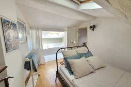 A Charming Sunny Village House With A Garage, Terraces And A Balcony. A Charming Sunny Village House With A Garage, Terraces And A Balcony.
