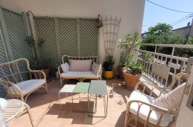 A Charming Sunny Village House With A Garage, Terraces And A Balcony. A Charming Sunny Village House With A Garage, Terraces And A Balcony.