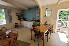 A Charming Sunny Village House With A Garage, Terraces And A Balcony. A Charming Sunny Village House With A Garage, Terraces And A Balcony.