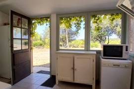 Unique Villa With 220 M2 Of Living Space On An Exceptional Plot Of 11651 M2 In The Heart Of The Garrigue, With Breathtaking Panoramic Views And At Walking Distance From The River.