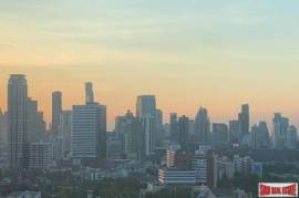 Duplex Penthouse Condo on the 24th and 25th Floors for Rent with Large Open Terrace at Sukhumvit 16/22
