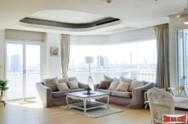 Sathorn Happy Land Tower - Large 164 Sqm Corner Unit Condo with Minimalist Styling and Lots of Natural Light