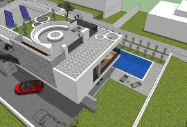 Contemporary Villa Under Construction with Sea Views near Porto de Mós Beach