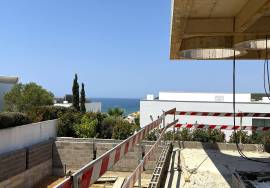 Contemporary Villa Under Construction with Sea Views near Porto de Mós Beach