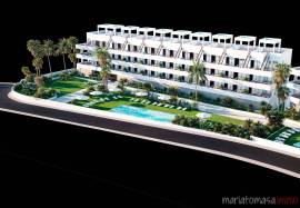 New build apartment with terrace and solarium near the beach in Finestrat New build apartment with terrace and solarium near the beach in Finestrat