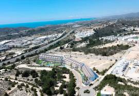 New build apartment with terrace and solarium near the beach in Finestrat New build apartment with terrace and solarium near the beach in Finestrat